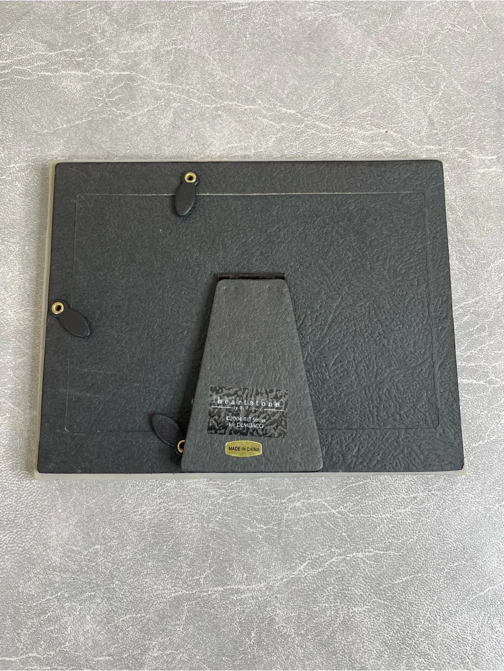 Demdaco Heartstone Patchwork 'friends forever' Neutral Photo Frame (4x6 photo)